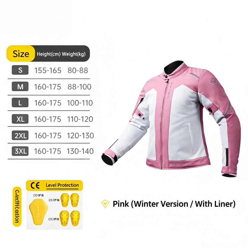 Winter Clothing Articles - Veste de moto d'hiver pour femme,