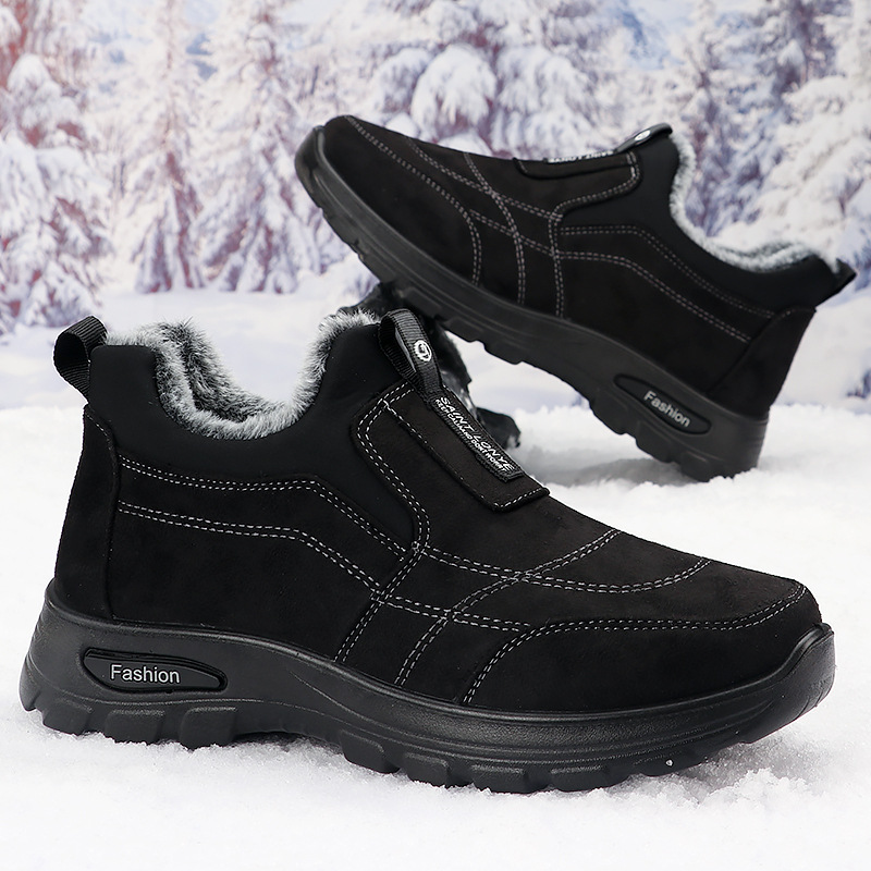 Winter Cloth - Chaussures en coton pour hommes d'âge