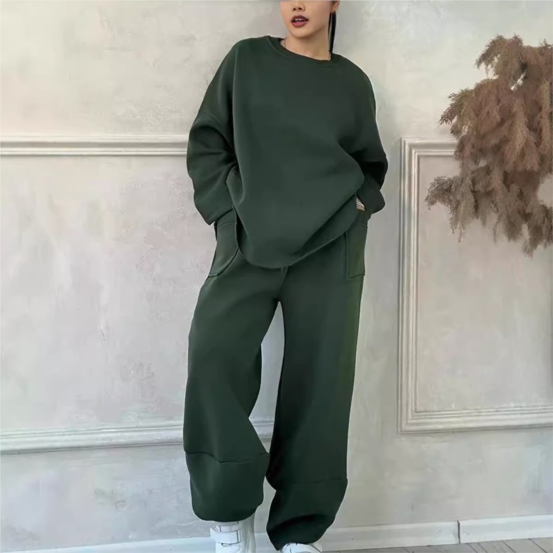 Winter Clothing Girls - Ensembles pantalon deux pièces pour femmes,