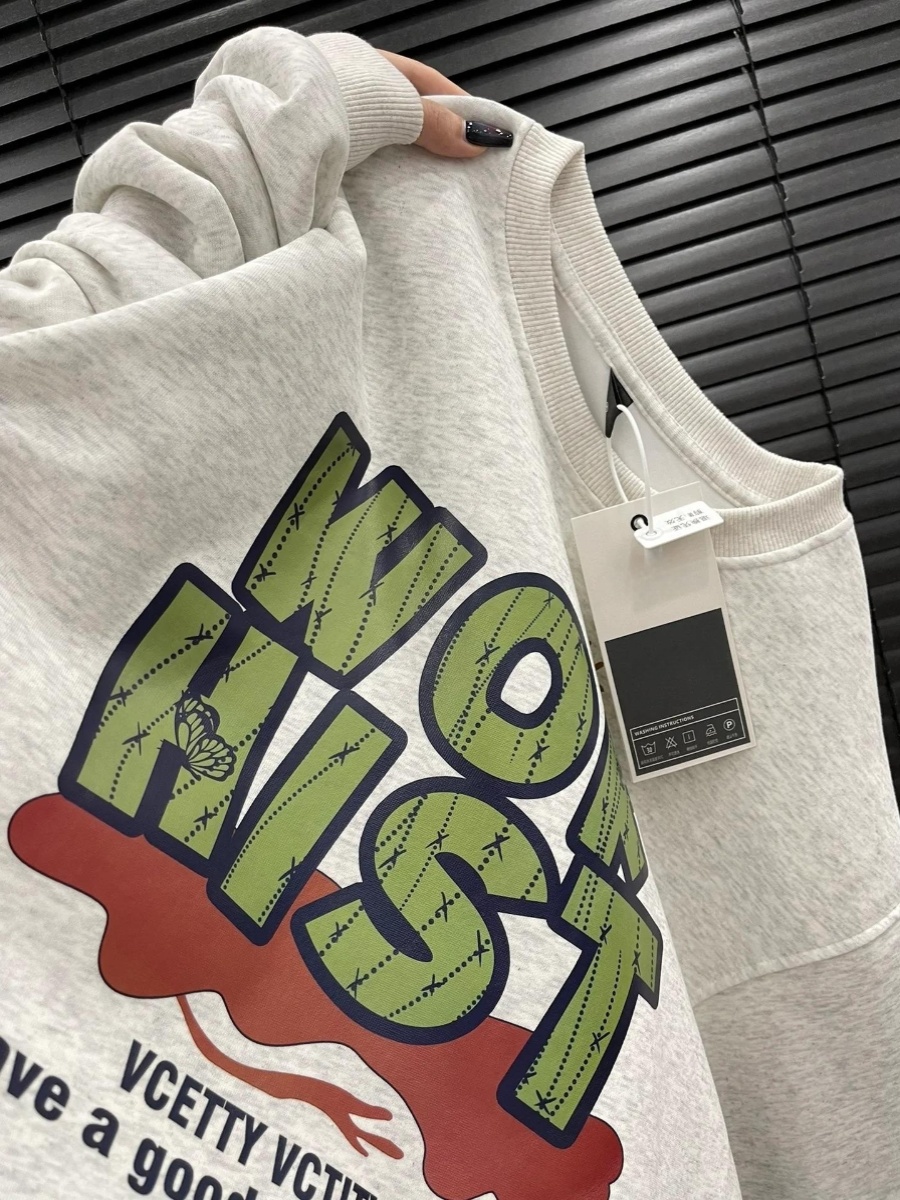 Winter Clothing Outlet - Sweat-shirt fin d'automne-hiver à col rond