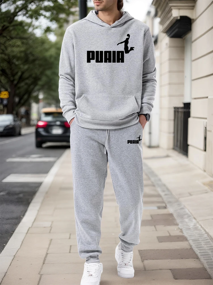 Winter Cloth - Ensemble Homme/Haut à Capuche/Pantalon 2026 Automne