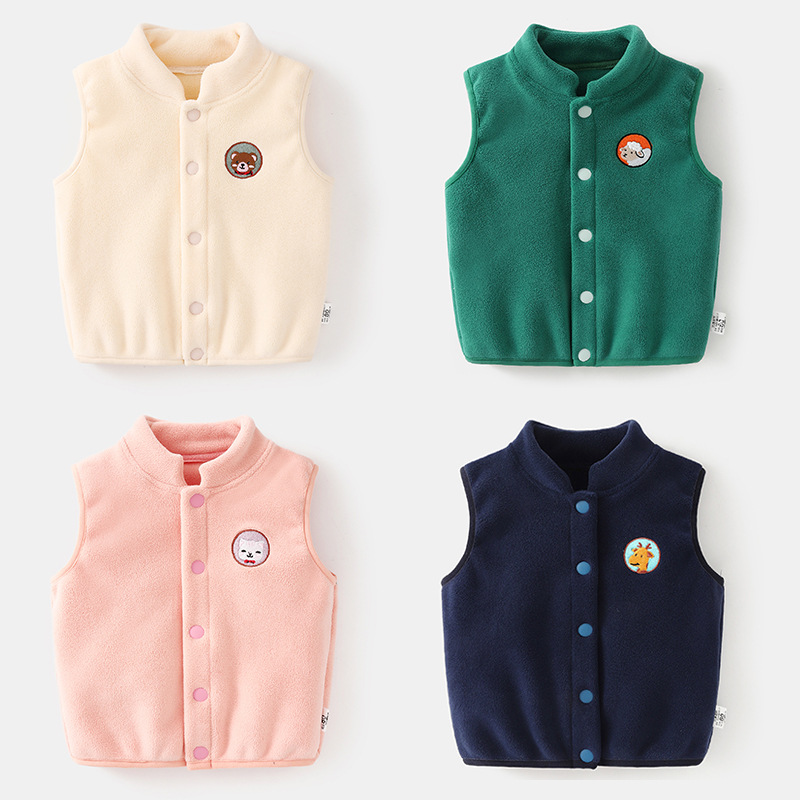 Winter Clothing Activity - Gilet d'hiver en velours Ollie pour