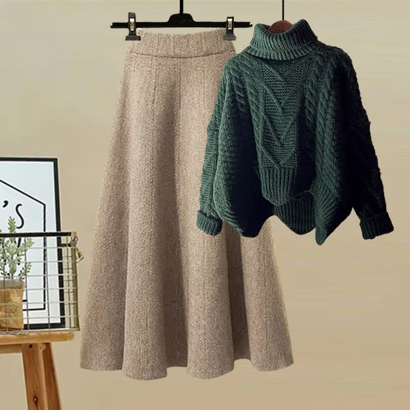 Ensemble pull en tricot à col  - Winter Clothing Sale avis et prix