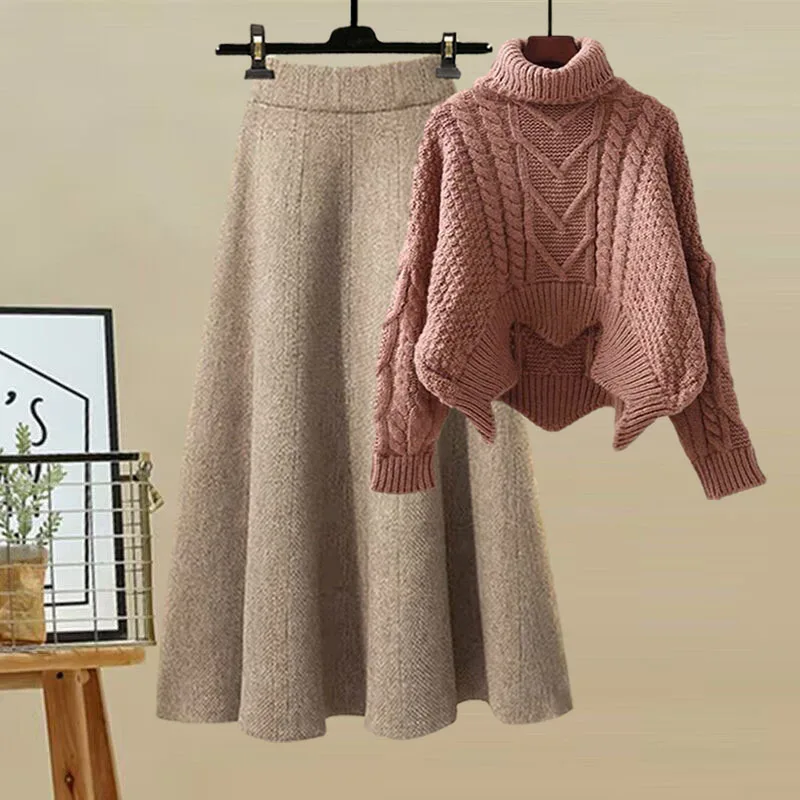 Ensemble pull en tricot à col  - Winter Clothing Sale avis et prix