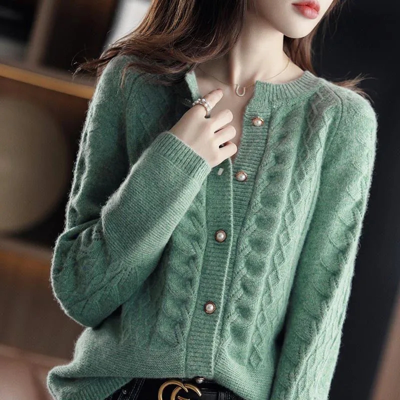 Cardigan en tricot vintage pou - Winter Clothing Trends 2026 avis et prix
