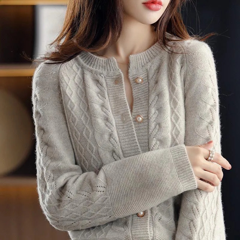 Cardigan en tricot vintage pou - Winter Clothing Trends 2026 avis et prix