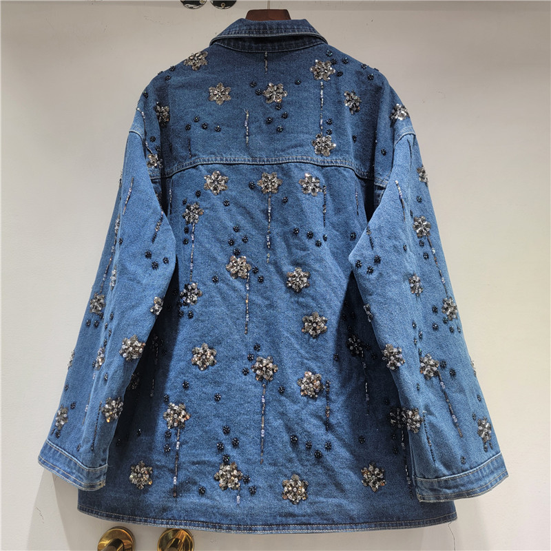 SuperAen – veste en jean brodé - Winter Clothing Trends 2026 avis et prix