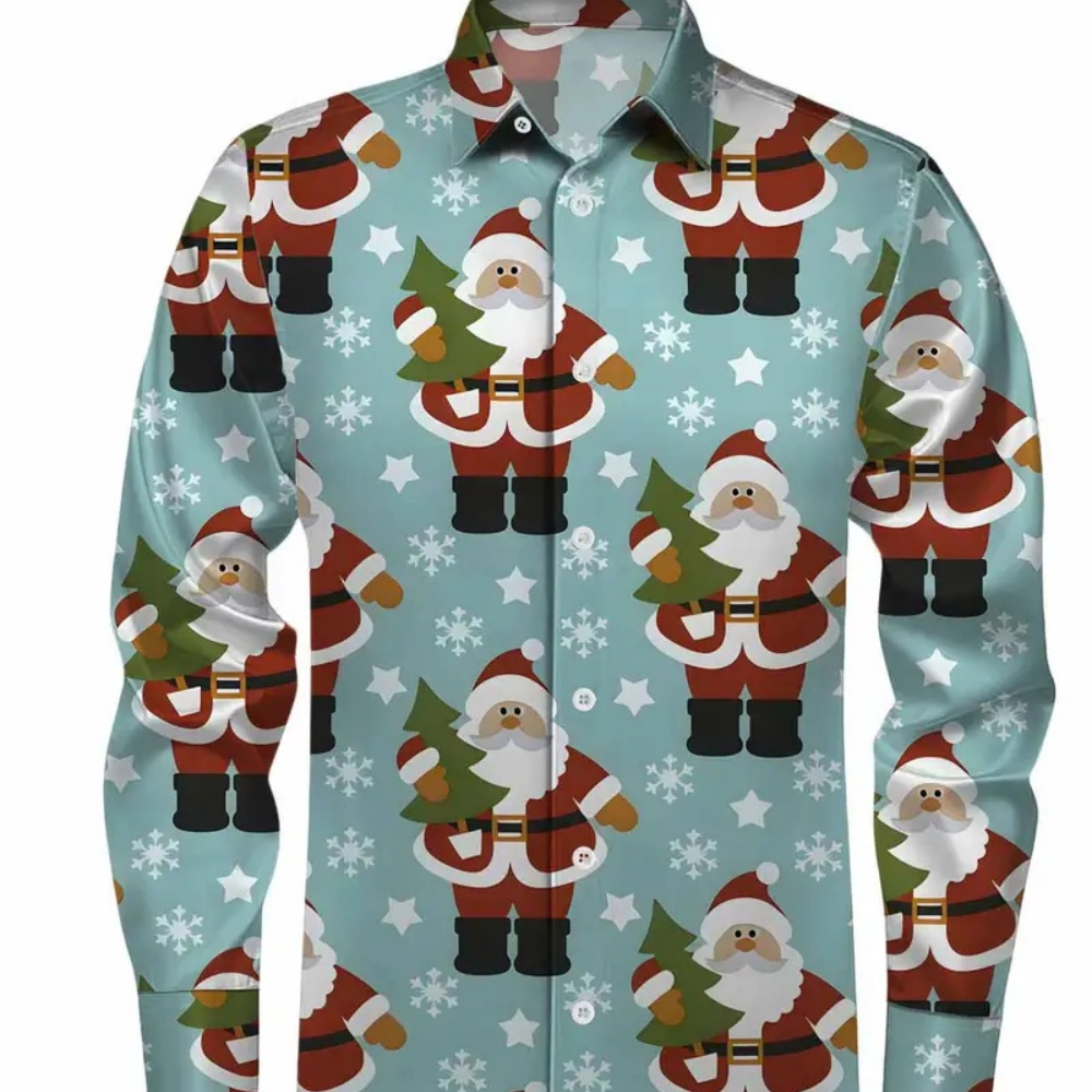 Chemise imprimée de noël à man - Winter Clothing Ideas avis et prix