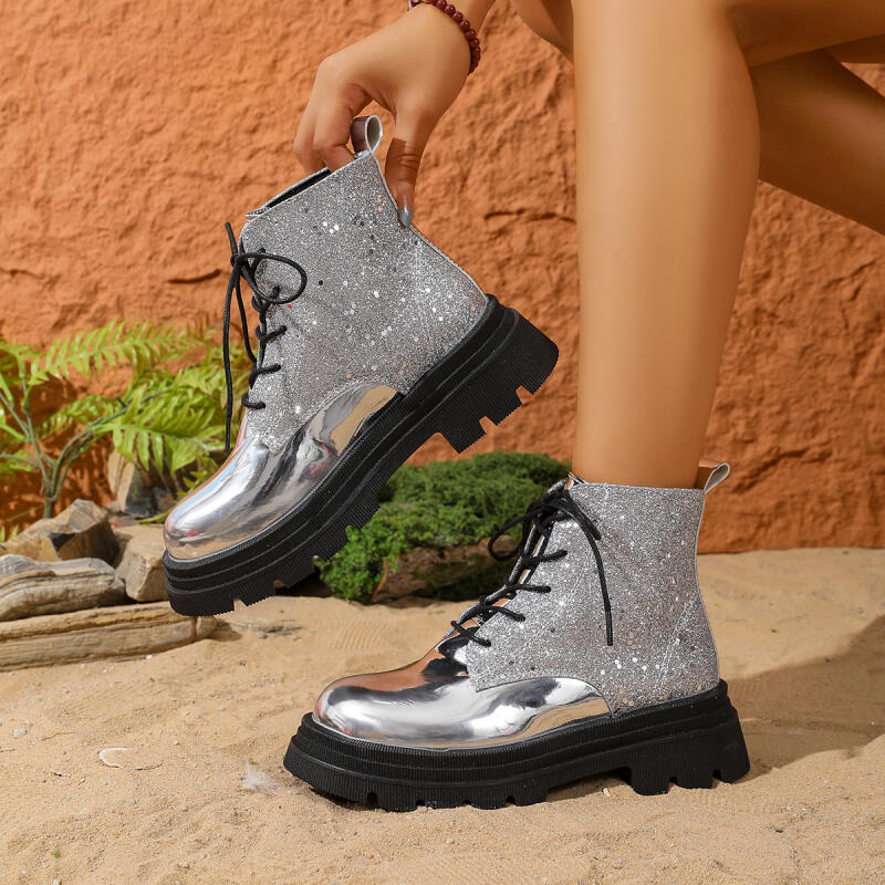 Bottines de luxe à lacets et s - Winter Cloth avis et prix