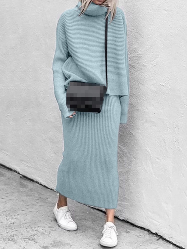 Nouvel ensemble jupe mi-longue - Winter Clothing Sale avis et prix