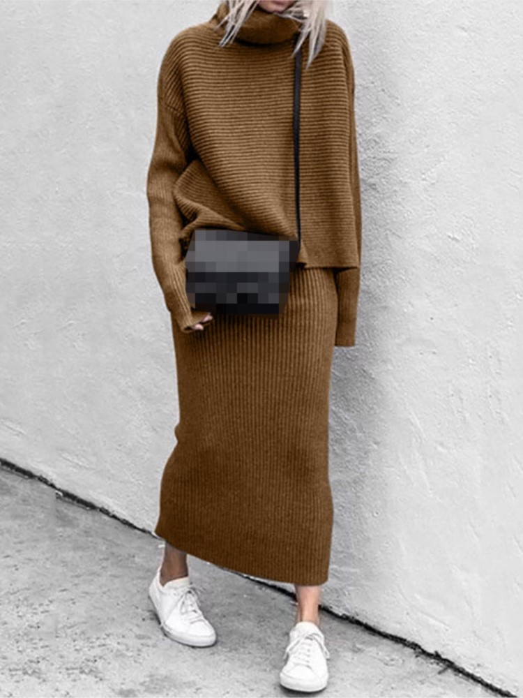 Nouvel ensemble jupe mi-longue - Winter Clothing Sale avis et prix