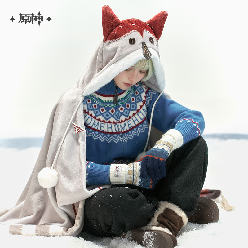 Couverture-châle à thème Alyos - Winter Clothing Articles avis et prix