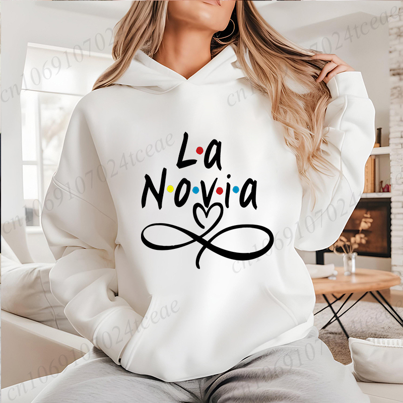 La Novia sweat à capuche graph - Winter Clothing In Spanish avis et prix